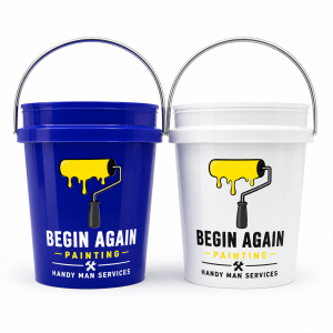 Begin Again Painting Mini Bucket