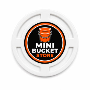 Mini Bucket Store Lid - White