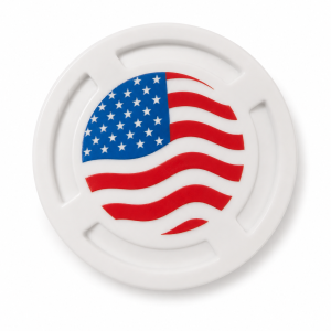 American Flag Mini Bucket Lid