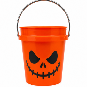 Jack O Lantern Mini Bucket – Face Design 1