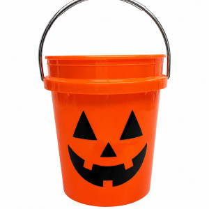 Jack O Lantern Mini Bucket – Face Design 3