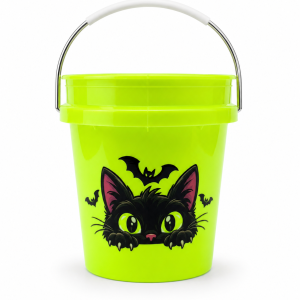 Halloween Cat Mini Bucket